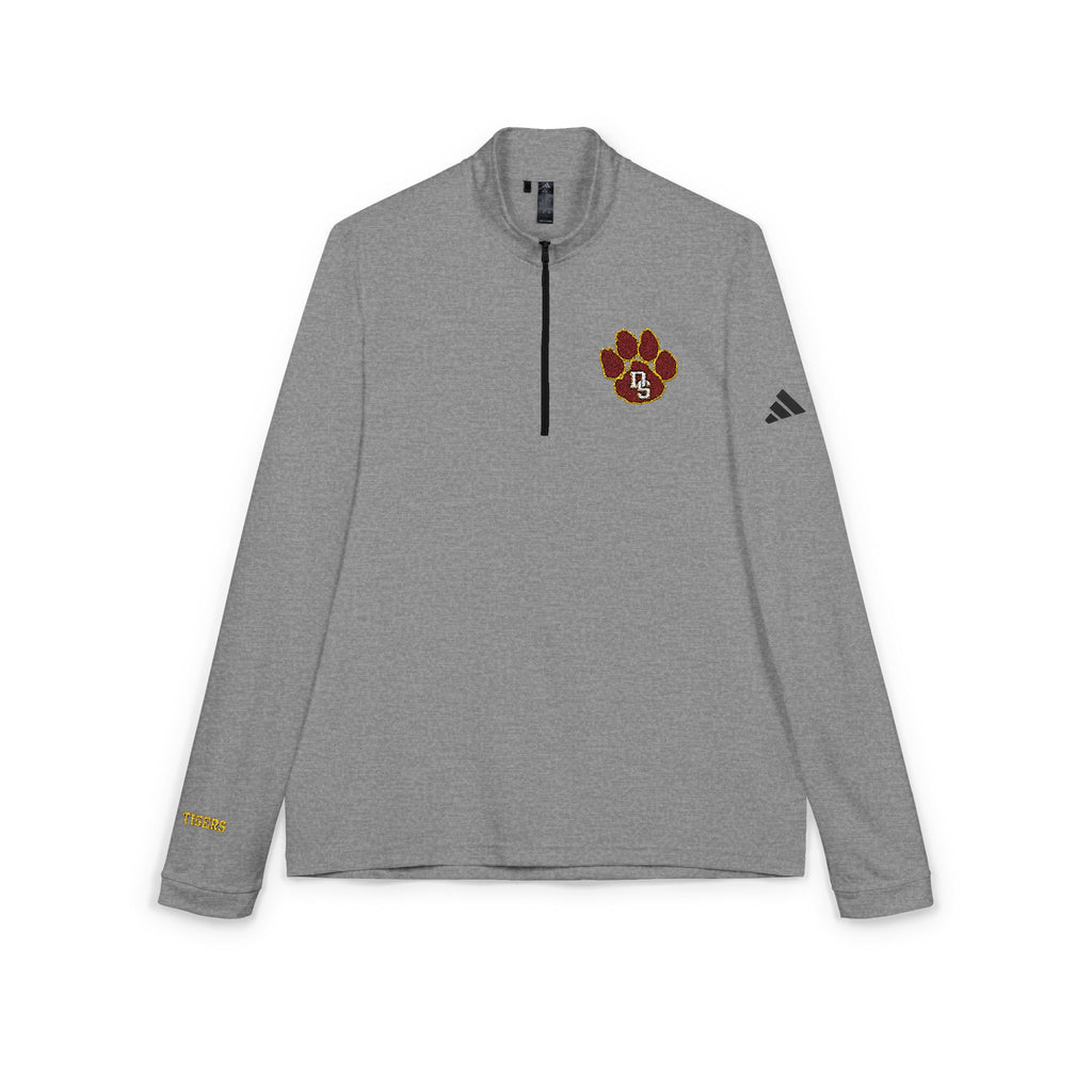 adidas® Quarter-Zip Pullover - Dripping Springs Tiger logo, Sportswear - 4 color options