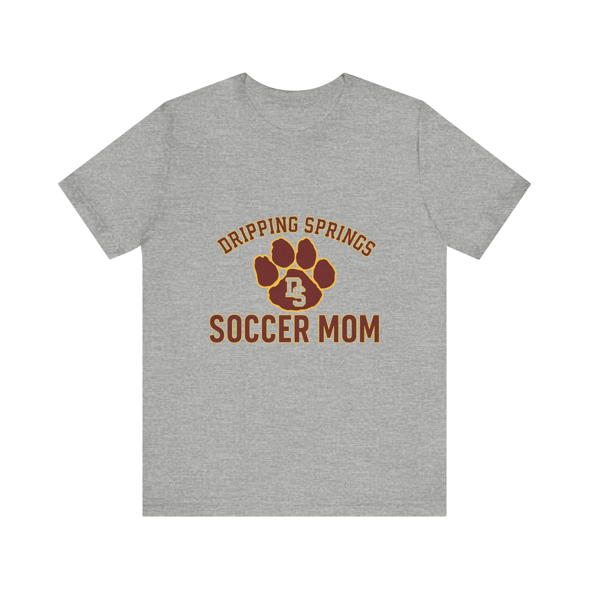 "SOCCER MOM" Unisex Jersey Short Sleeve Tee, 9 color options
