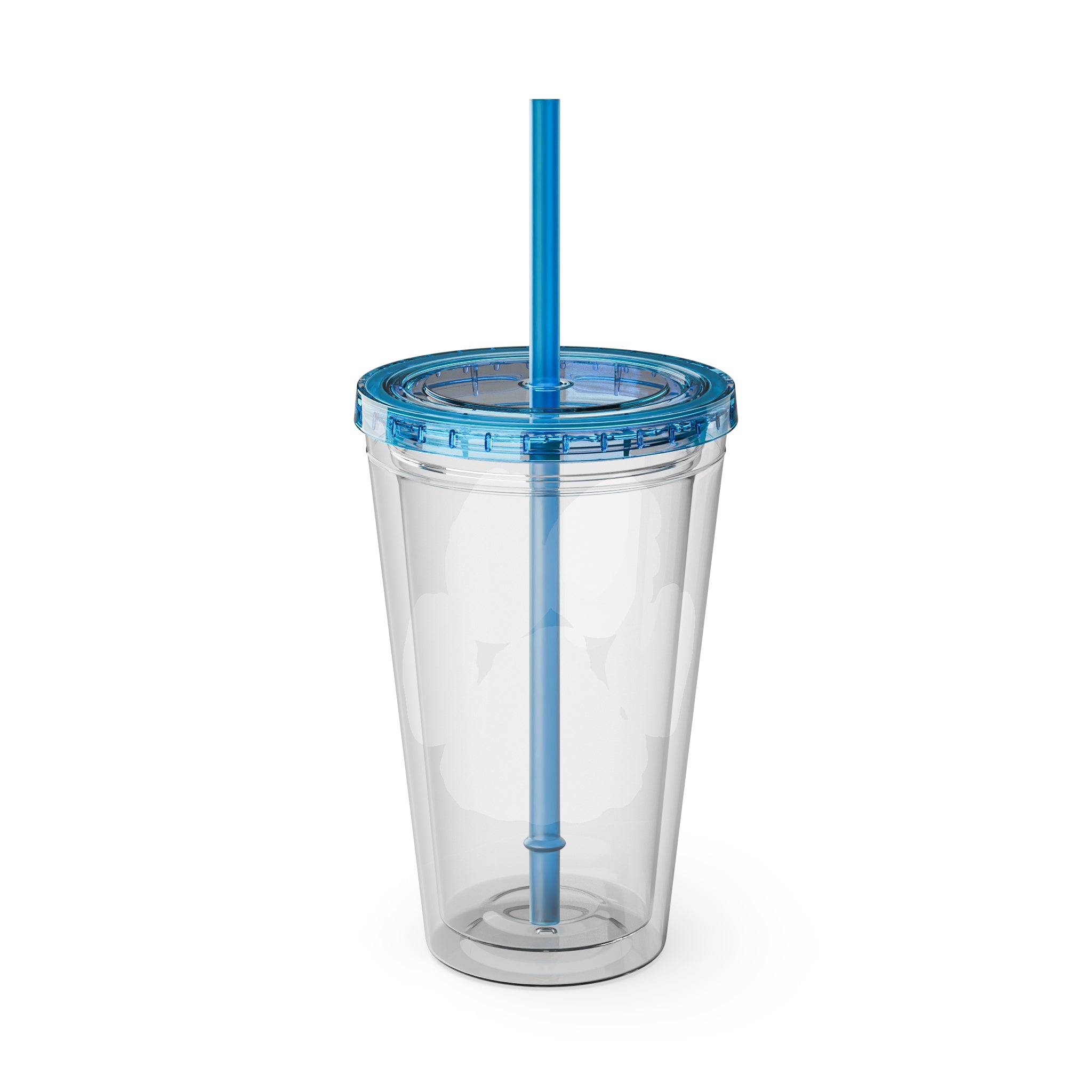 Sunsplash Tumbler with Straw, 16oz - Perfect for Walks, Workouts, Gifts & School, Customizable Design for Everyone