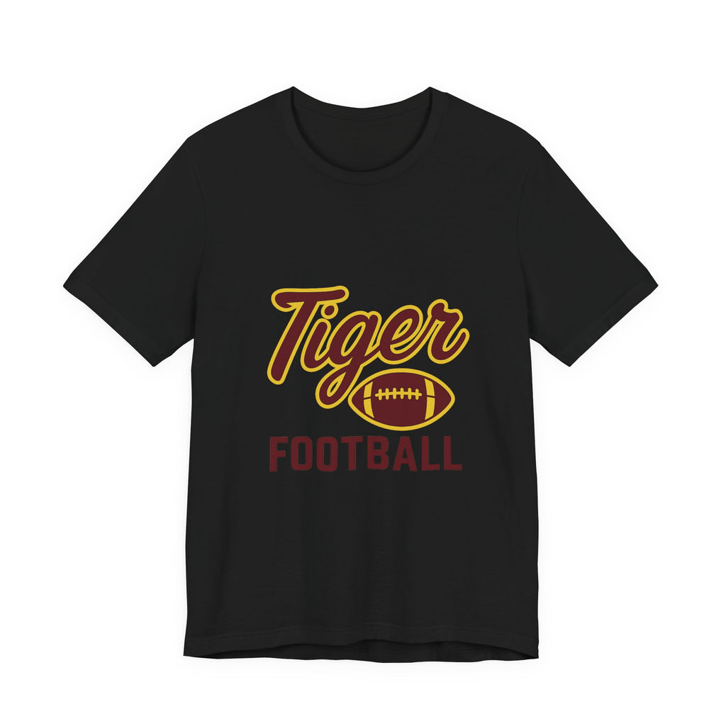 "TIGER FOOTBALL" Unisex Jersey Short Sleeve Tee- 7 color options