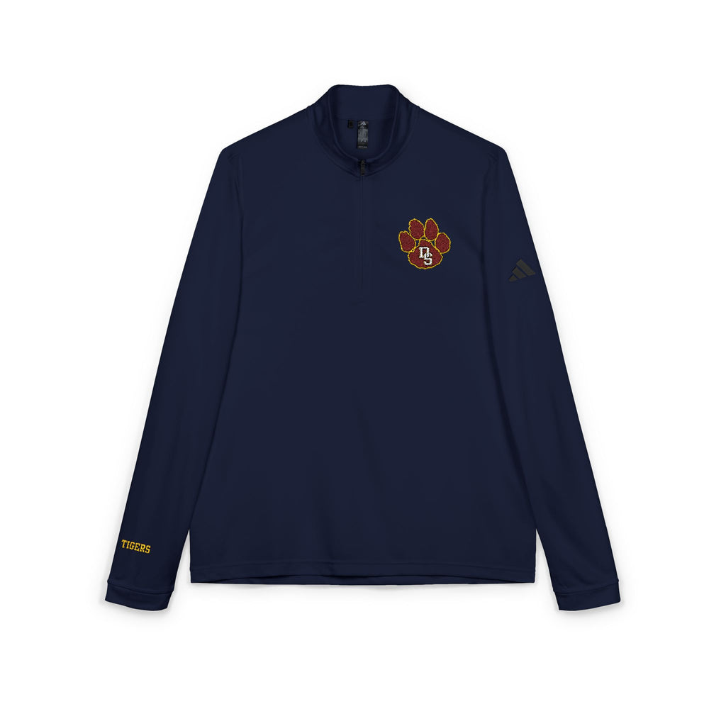 adidas® Quarter-Zip Pullover - Dripping Springs Tiger logo, Sportswear - 4 color options