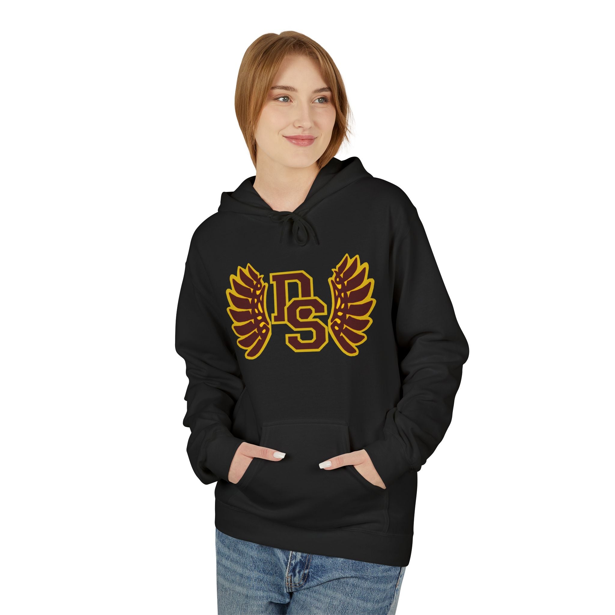 "Track and Field " Unisex Midweight Softstyle Fleece Hoodie- 6 color options