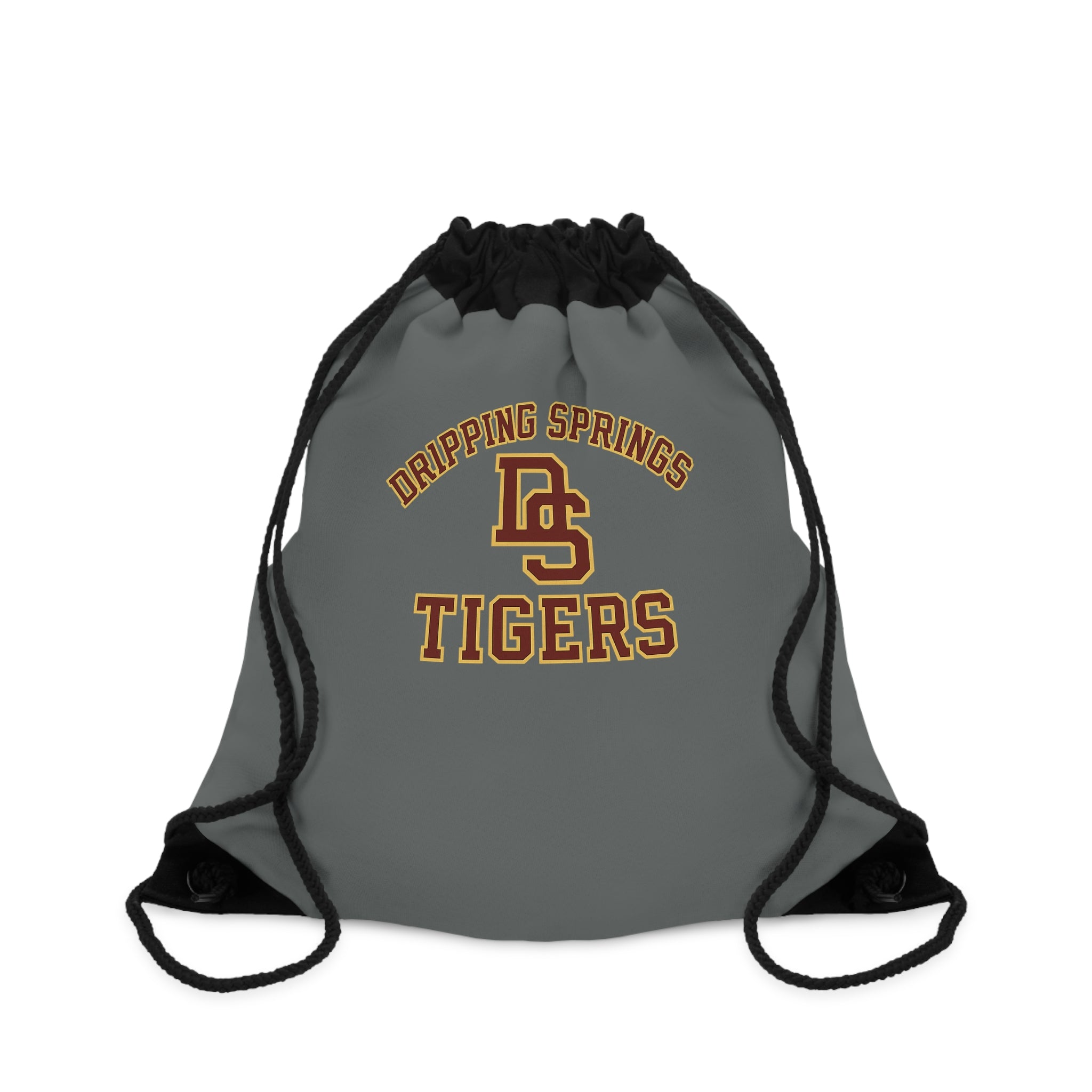 Dripping Springs Tigers Drawstring Bag — School Spirit Gym Sack