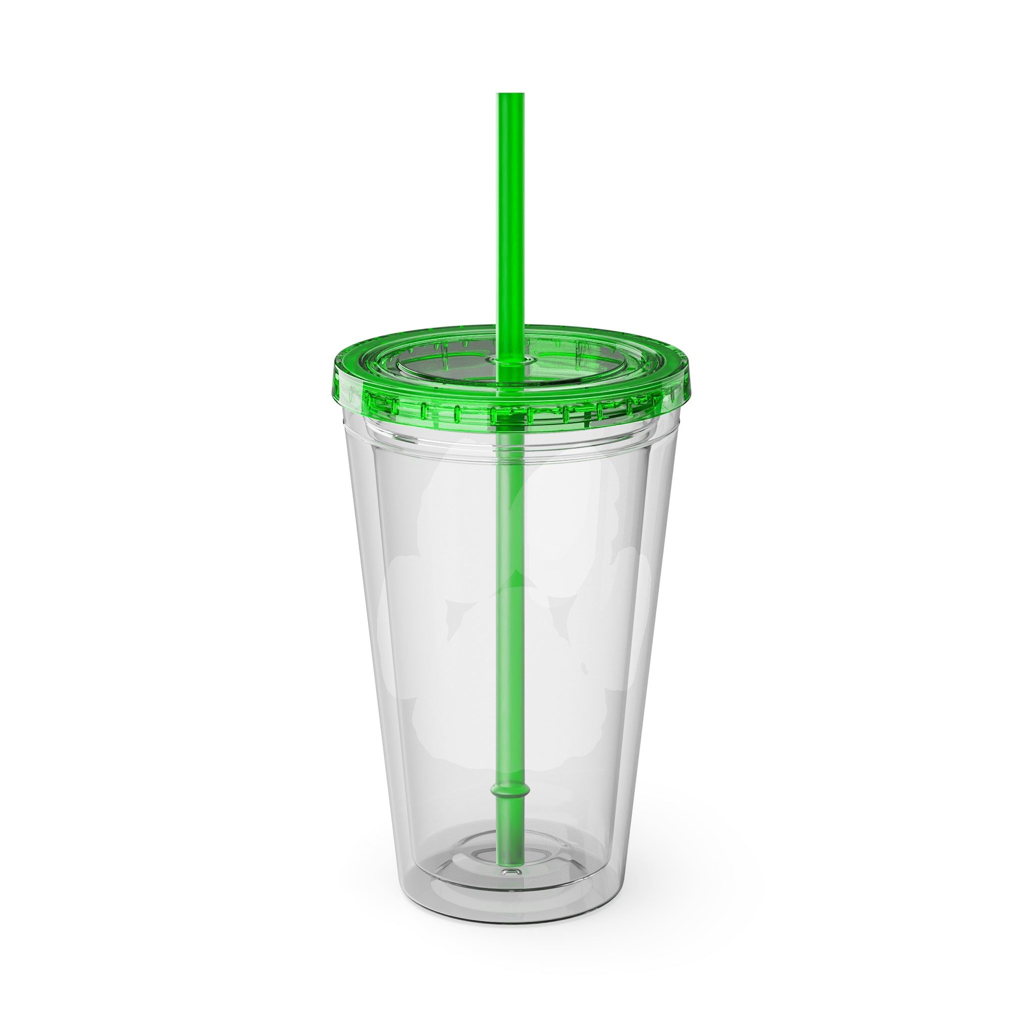 Sunsplash Tumbler with Straw, 16oz - Perfect for Walks, Workouts, Gifts & School, Customizable Design for Everyone