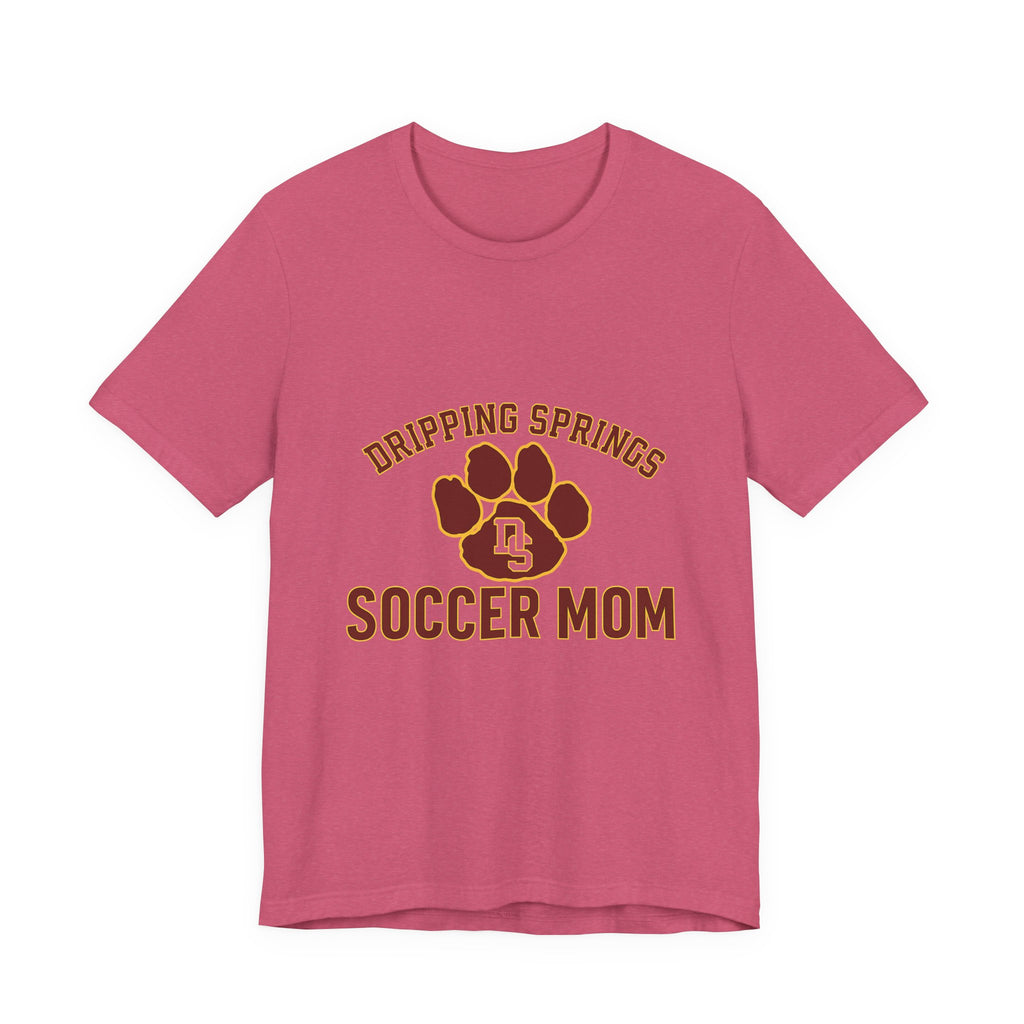 "SOCCER MOM" Unisex Jersey Short Sleeve Tee, 9 color options