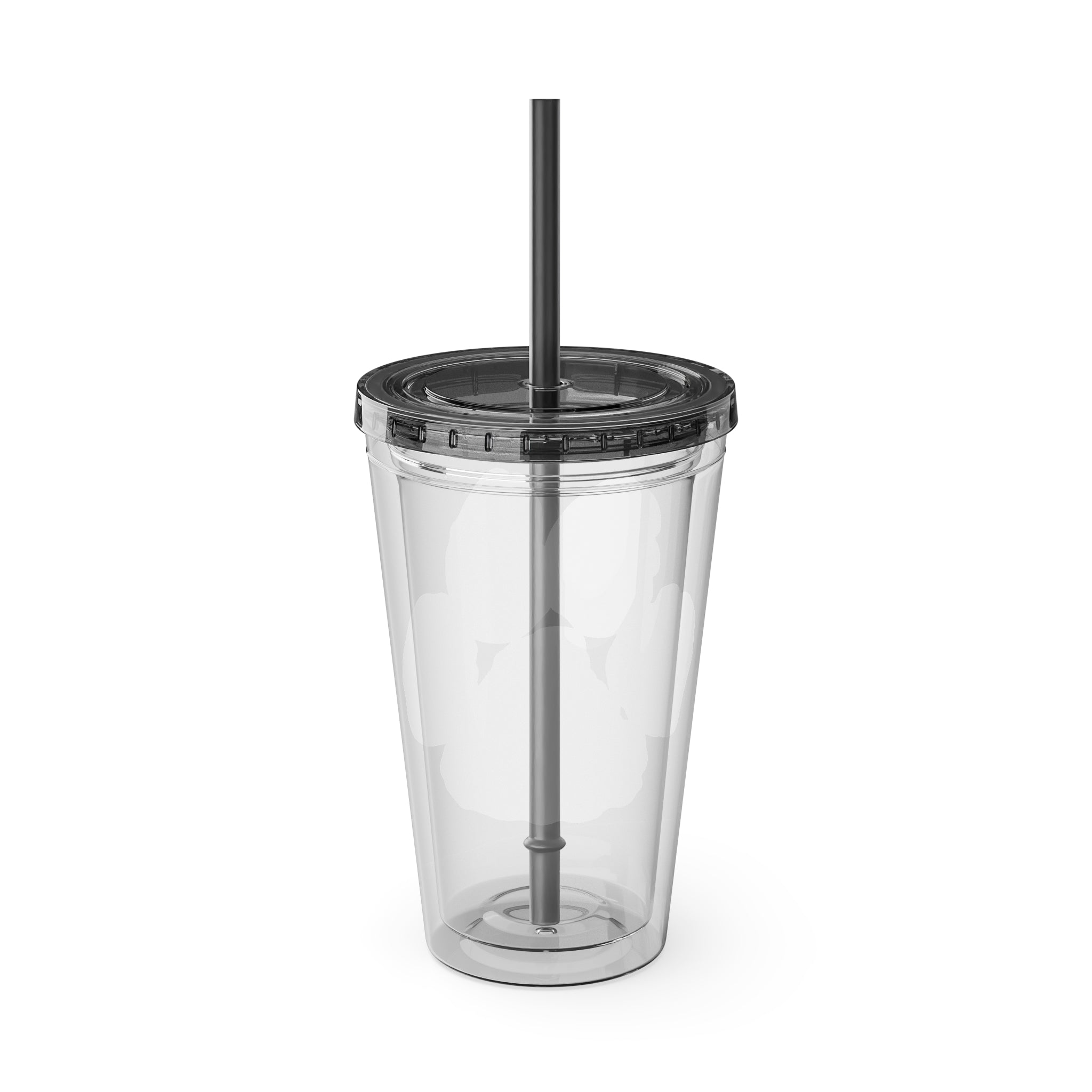 Sunsplash Tumbler with Straw, 16oz - Perfect for Walks, Workouts, Gifts & School, Customizable Design for Everyone