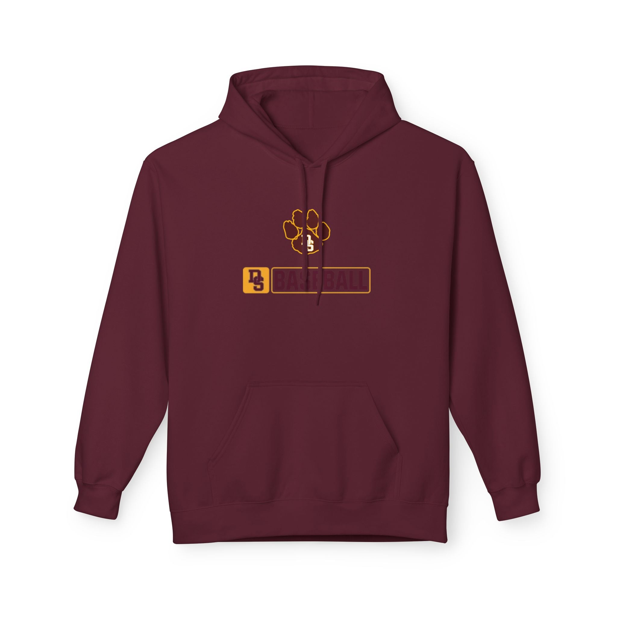 Baseball Unisex Midweight Softstyle Fleece Hoodie- 6 color options