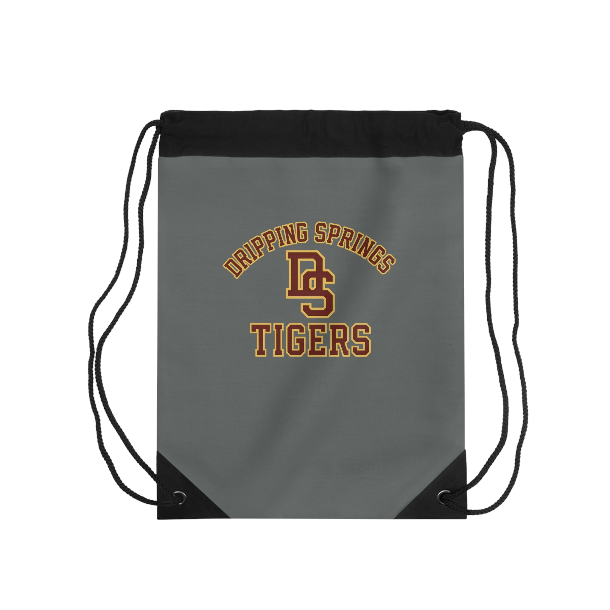 Dripping Springs Tigers Drawstring Bag — School Spirit Gym Sack