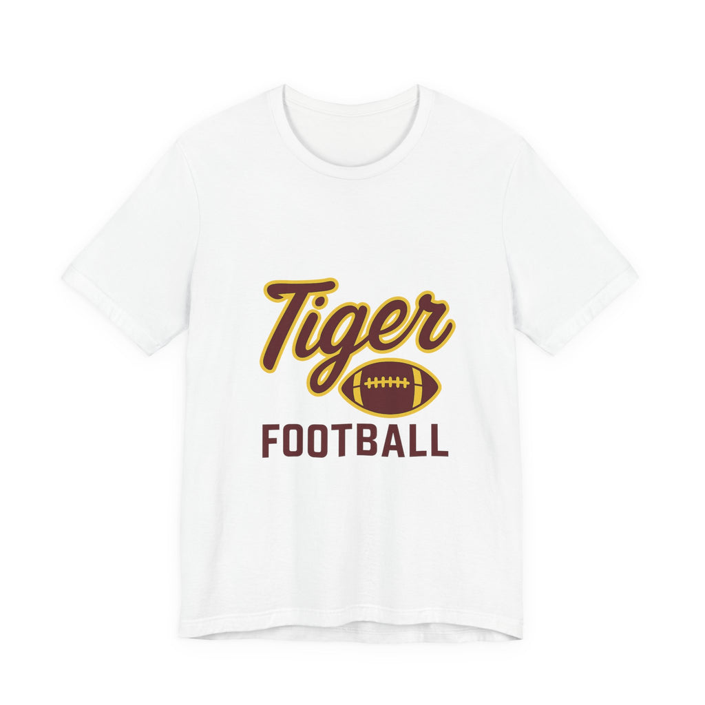 "TIGER FOOTBALL" Unisex Jersey Short Sleeve Tee- 7 color options
