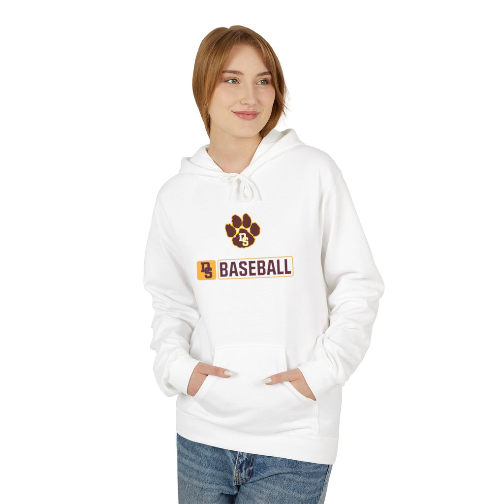 Baseball Unisex Midweight Softstyle Fleece Hoodie- 6 color options