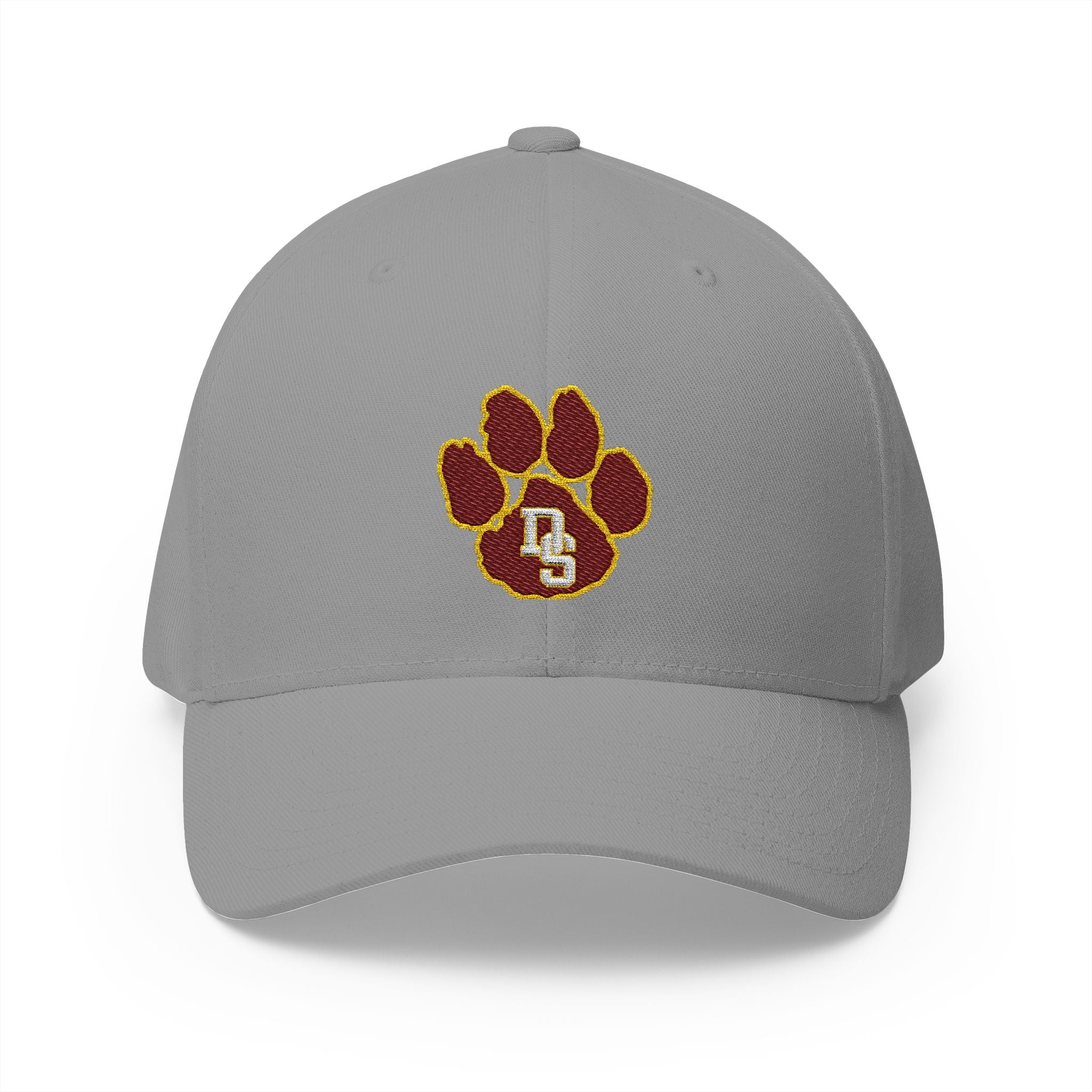 Embroidered Cap with Paw Print, Custom Sports Hat, Personalized Gift for Pet Lovers, Adjustable Baseball Cap, Team Spirit Accessory