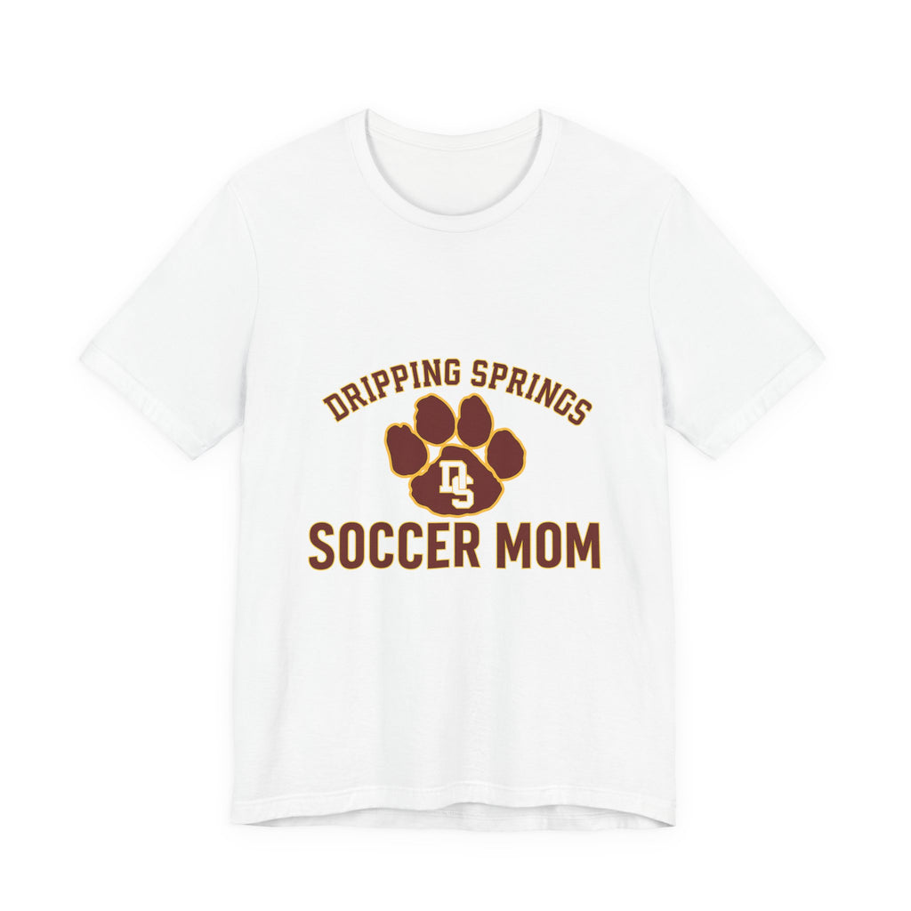 "SOCCER MOM" Unisex Jersey Short Sleeve Tee, 9 color options