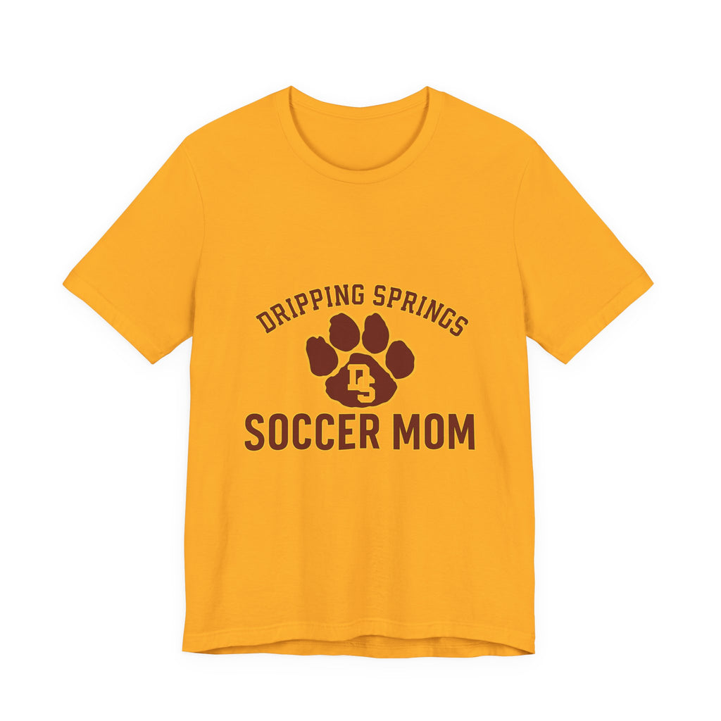 "SOCCER MOM" Unisex Jersey Short Sleeve Tee, 9 color options