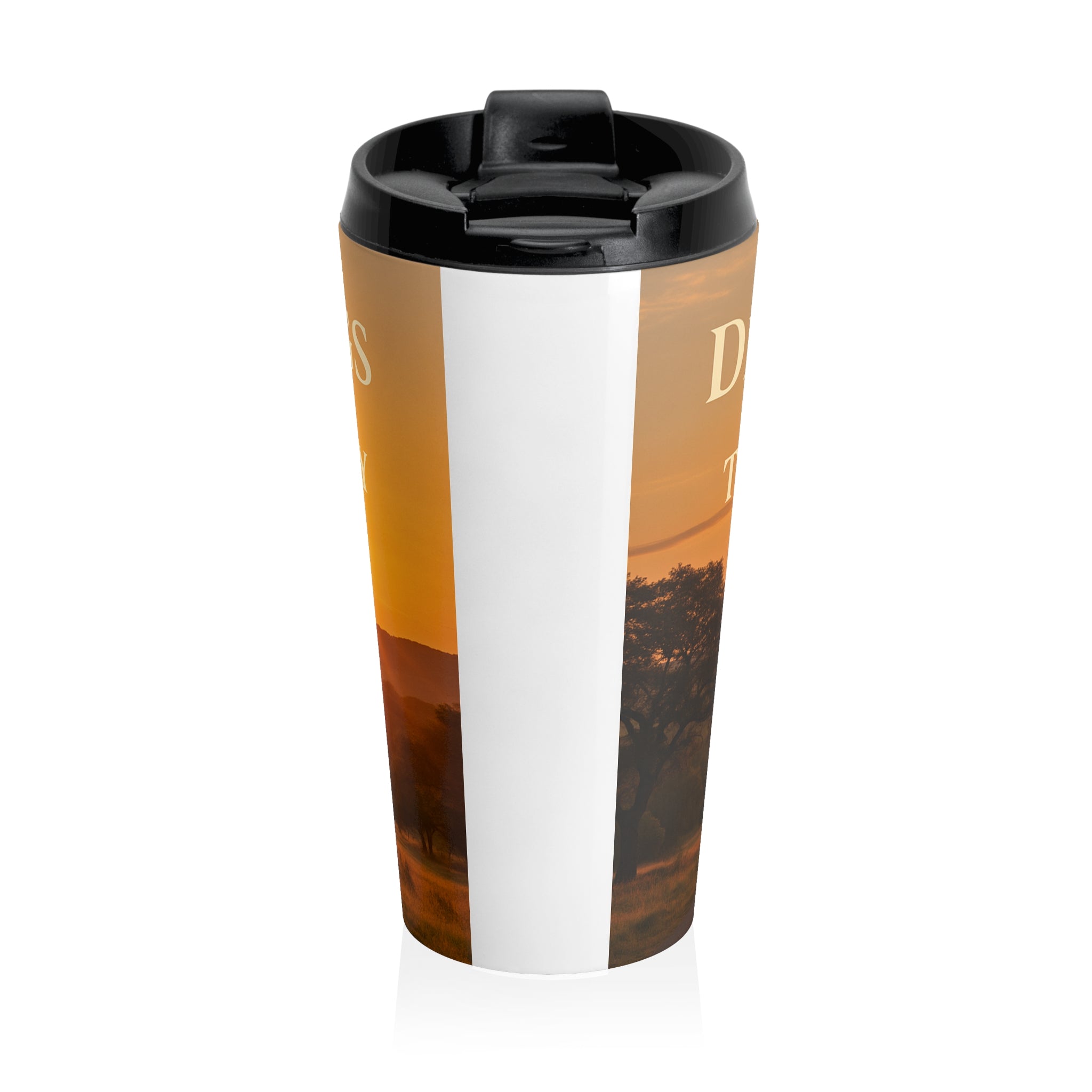 Sunset Ridge Travel Mug — 'Gateway to the Ozarks Hill Country' Stainless Steel Tumbler