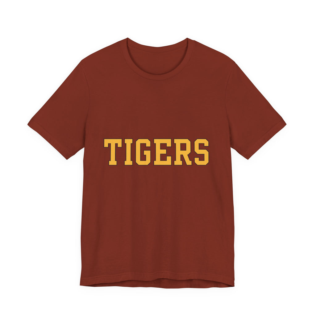 Unisex Jersey Short Sleeve Tee "TIGERS"  9 color options