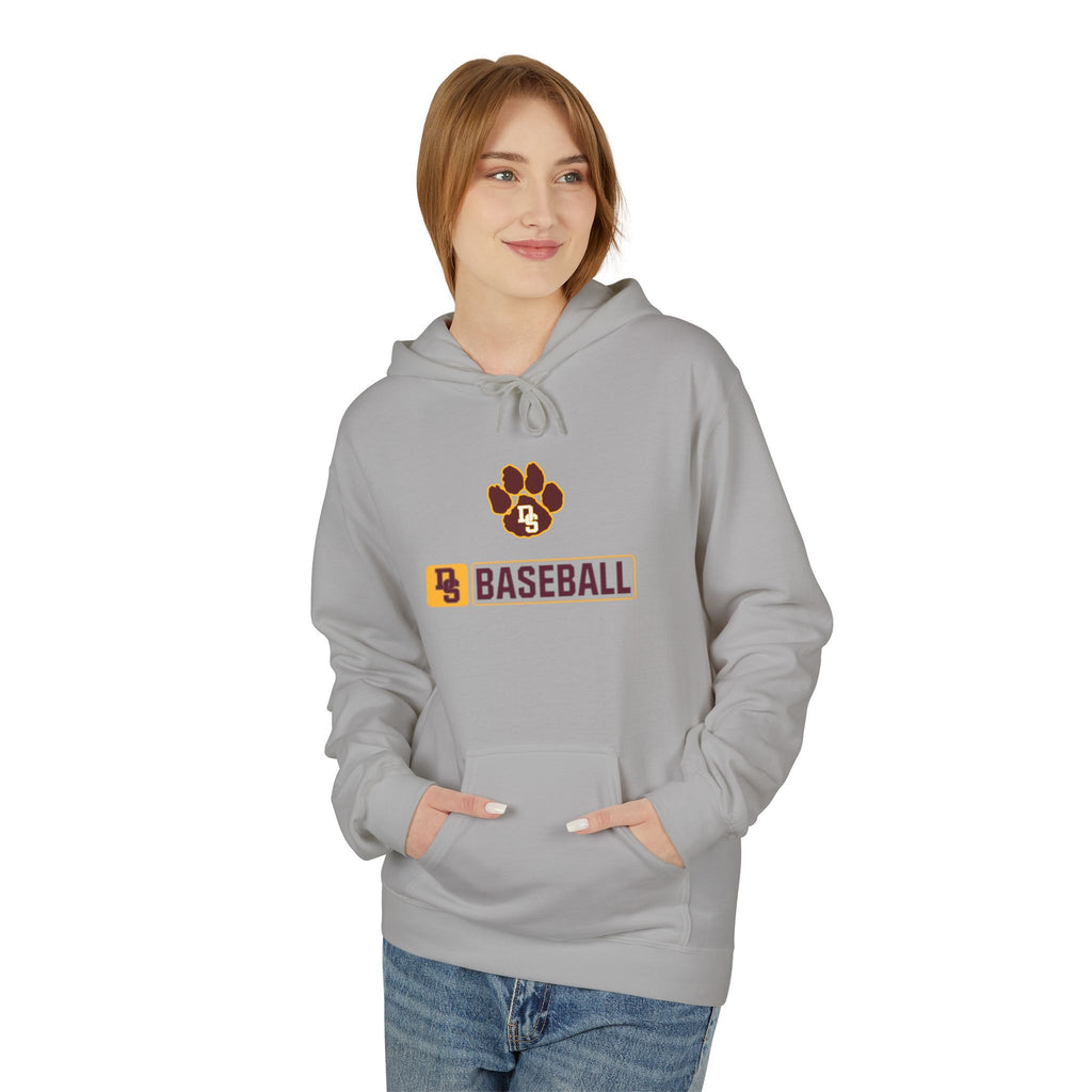 Baseball Unisex Midweight Softstyle Fleece Hoodie- 6 color options