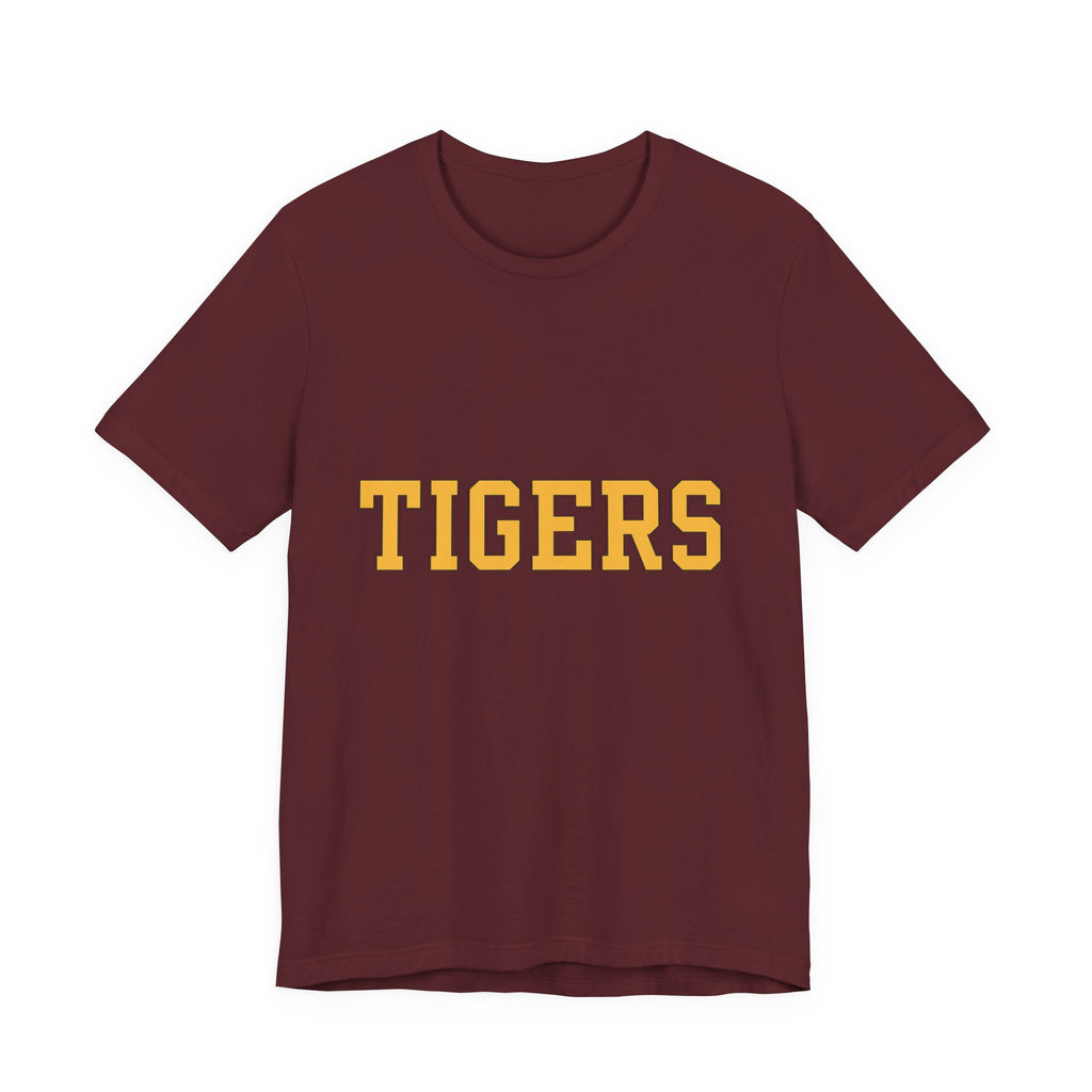 Unisex Jersey Short Sleeve Tee "TIGERS"  9 color options